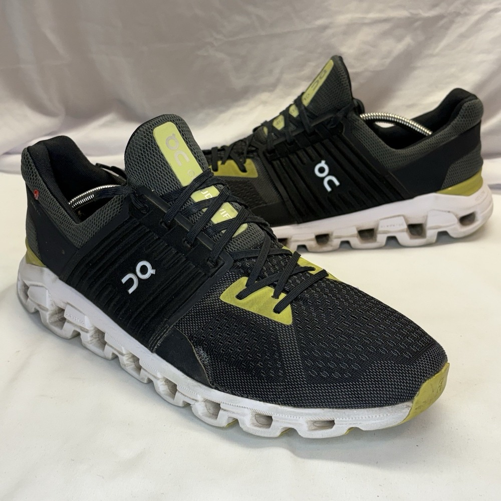 ON Cloud Cloudswift 3 Running Shoes Men's US 13 EU 48 Black / Yellow